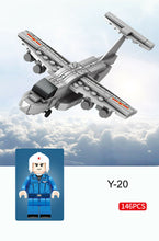 Load image into Gallery viewer, 1226PCS Military 8 in 1 J15 Air Fighter Building Block Bricks Figures Educational Toy Model Fully Compatible With Lego
