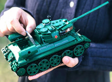 Load image into Gallery viewer, 497PCS Military T34 85 215 Tank Building Block Brick Figures Model Educational Toy Fully

