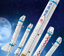 Load image into Gallery viewer, 1202PCS China Long March Carrier Rocket CZ-5  Figure Building Block Brick Model Fully Compatible With Lego
