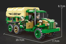 Load image into Gallery viewer, 435PCS Military DF Amphibious APC Truck Building Block Brick Figure Model Educational Toy Fully
