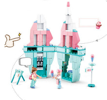 Load image into Gallery viewer, 301PCS City Street Ice Cream Food Store Shop Building Blocks Brick Model Figure Fully Compatible With Lego
