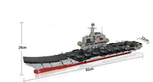 Load image into Gallery viewer, 1904PCS Military Liaoning Aircraft Carrier Building Block Brick Figure Educational Toy Model Fully Compatible With Lego
