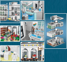 Load image into Gallery viewer, 4953PCS City MOC Hospital Building Blocks Figures Educational Toy Model Bricks Fully Compatible With Lego
