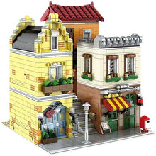 Load image into Gallery viewer, 3103PCS MOC City Street Town Coffee Shop Store Building Blocks Bricks Educational Toy Model Fully Compatible With Lego
