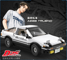 Load image into Gallery viewer, 1324PCS MOC Initial D JDM AE86 Tureno GT Car Building Blocks Bricks Educational Toy Model Fully Compatible With Lego
