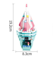 Load image into Gallery viewer, 301PCS City Street Ice Cream Food Store Shop Building Blocks Brick Model Figure Fully Compatible With Lego
