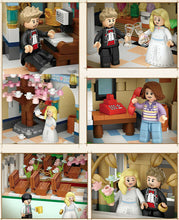 Load image into Gallery viewer, 3308PCS MOC Mini City Hall Wedding Chapel Building Blocks Educational Toy Model Brick Figure Fully
