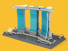 Load image into Gallery viewer, Architecture Marina Bay Sands Hotel Singapore Educational Toy City Building Blocks Bricks Fully Compatible With Lego
