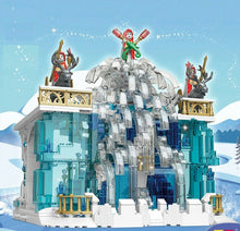 Load image into Gallery viewer, 1159PCS Girl Town Snow Castle Falls Fairy Tales Building Block Brick Model Educational Toy Fully Compatible With Lego
