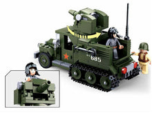 Load image into Gallery viewer, 243PCS Military Half Track Truck Building Block Brick Soldier Figure Model Educational Toys Fully
