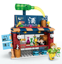 Load image into Gallery viewer, 187PCS City Street Japanese Pub Shop Store Figure Educational Toy Building Blocks Brick Fully Compatible With Lego
