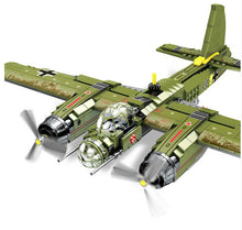 Load image into Gallery viewer, 559PCS MOC Junker JU-88 Bomber Fighter Building Blocks Figures Bricks Educational Toy Model Fully
