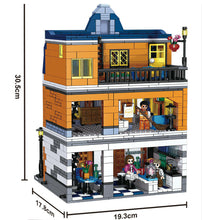 Load image into Gallery viewer, 1367PCS City Street Hill Tavern Hotel Building Blocks Bricks Figures Model Educational Toy Fully Compatible With Lego
