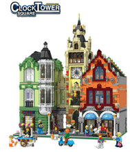 Load image into Gallery viewer, 7188PCS MOC City Clock Tower Square Building Blocks Model Bricks Figures Educational Toy Fully Compatible With Lego
