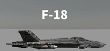 Load image into Gallery viewer, 1576PCS Military F18 Hornet Fighter Building Blocks Bricks Figures Educational Toy Model Fully Compatible With Lego
