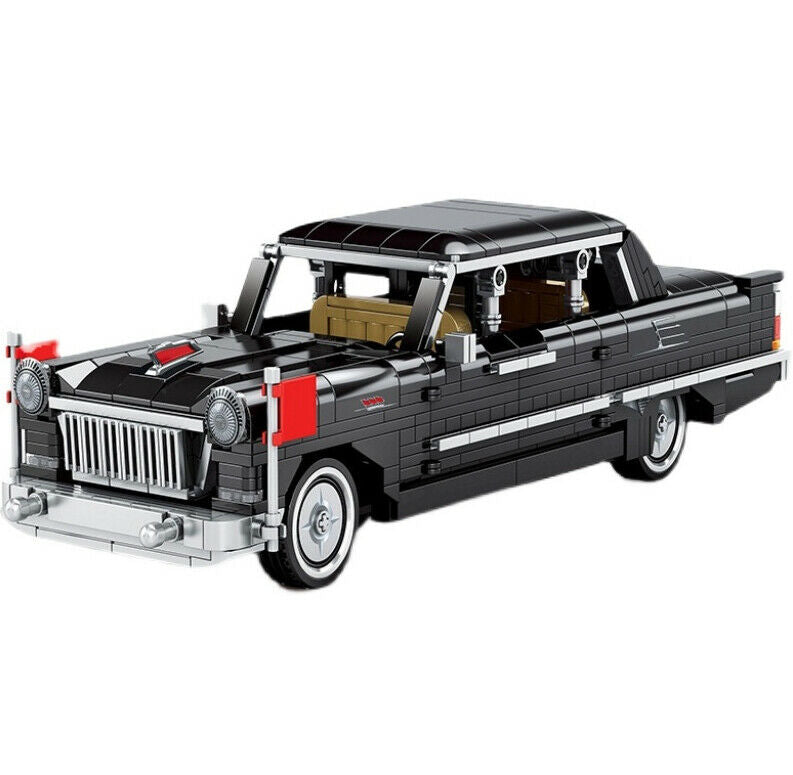 773PCS Technic Hongqi HQ CA72 Classic Vintage Car Building Block Brick Model Fully Compatible With Lego