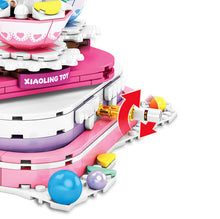 Load image into Gallery viewer, 640PCS Girl Revolving Coffee Cafe Restaurant Building Blocks Bricks Model Figure Fully
