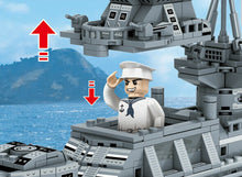Load image into Gallery viewer, 1032PCS Military HMS Colossus Battleship Building Block Brick Figure Educational Toy Model Fully Compatible With Lego
