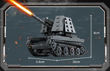 Load image into Gallery viewer, 304PCS Military Tank Destroyer Building Block Brick Figures Model Educational Toy Fully
