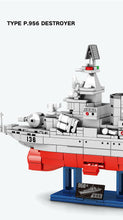 Load image into Gallery viewer, 436PCS Military Type 956 Destroyer Building Blocks Bricks Figures Educational Toy Model Fully Compatible With Lego
