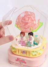 Load image into Gallery viewer, 323PCS MOC Rose Music Box Love Valentine Building Blocks Educational Toy Model Bricks Figure Fully
