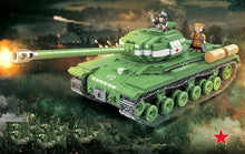 Load image into Gallery viewer, 1068PCS Military Heavy Tank Model Building Blocks Brick WW2 Soldier Figures Educational Toys Fully Compatible With Lego
