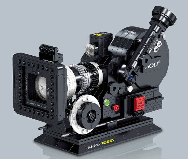 608PCS MOC Mini Digital Camera HS II SR16 Building Blocks Bricks Model Educational Toy Fully Compatible With Lego