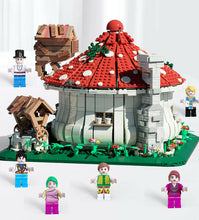 Load image into Gallery viewer, 2633PCS MOC City Mushroom House Building Blocks Bricks Educational Toy Model Figures Fully Compatible With Lego
