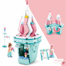Load image into Gallery viewer, 301PCS City Street Ice Cream Food Store Shop Building Blocks Brick Model Figure Fully Compatible With Lego
