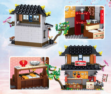 Load image into Gallery viewer, 603PCS MOC Mini Japanese Cuisine Ramen House Building Blocks Educational Toy Model Bricks Fully
