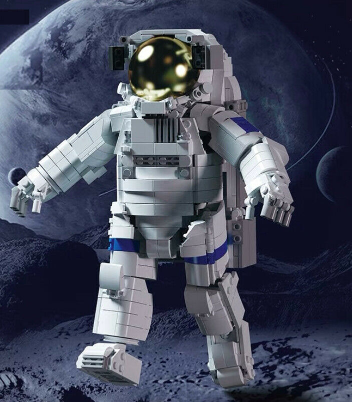 1515PCS MOC Space Astronaut Stand Building Blocks Educational Toy Model Bricks Figure Fully Compatible With Lego