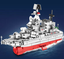 Load image into Gallery viewer, 436PCS Military Type 956 Destroyer Building Blocks Bricks Figures Educational Toy Model Fully Compatible With Lego
