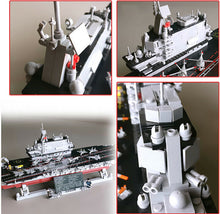 Load image into Gallery viewer, 2126PCS Military Army Aircraft Carrier Liaoning Building Blocks Brick Model Educational Toy Fully Compatible With Lego
