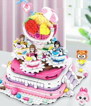 Load image into Gallery viewer, 640PCS Girl Revolving Coffee Cafe Restaurant Building Blocks Bricks Model Figure Fully
