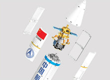 Load image into Gallery viewer, 1202PCS China Long March Carrier Rocket CZ-5  Figure Building Block Brick Model Fully Compatible With Lego
