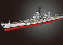 Load image into Gallery viewer, 2631PCS Military Army USS Missouri Ship Building Blocks Brick Model Display Educational Toy Fully
