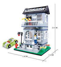 Load image into Gallery viewer, 480PCS City Street Apartment House Car Building Blocks Bricks Model Figures Educational Toys Fully Compatible With Lego
