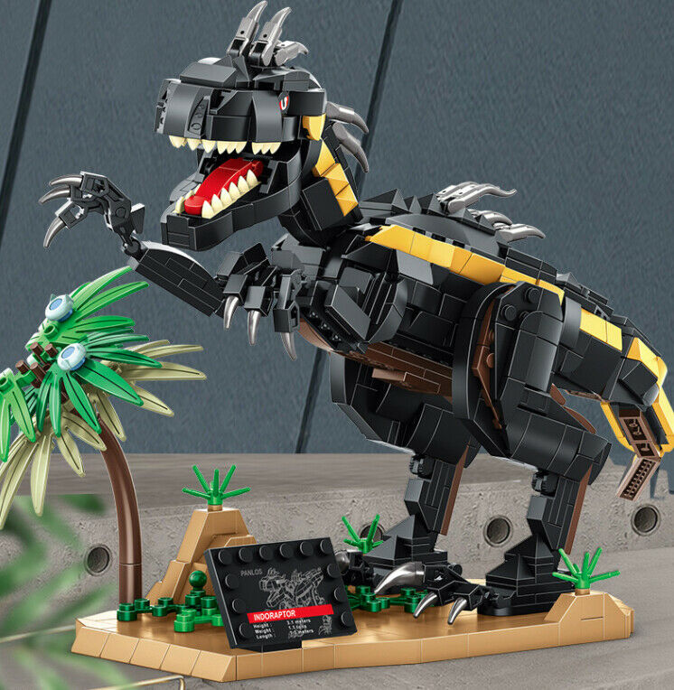 779PCS Forest Tyrannical Raptor Dinosaur Building Blocks Bricks Model Educational Toy Fully Compatible With Lego