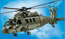 Load image into Gallery viewer, 1880PCS Military Static Z-20 Helicopter Building Blocks Bricks Figures Model Educational Toy Fully Compatible With Lego
