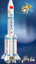Load image into Gallery viewer, 1202PCS China Long March Carrier Rocket CZ-5  Figure Building Block Brick Model Fully Compatible With Lego
