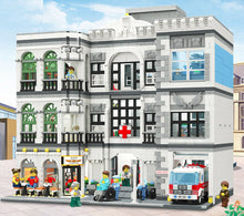 Load image into Gallery viewer, 4953PCS MOC City Hospital Building Blocks Bricks Educational Toy Model Figures Ambulance Fully
