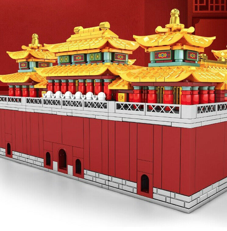 1905PCS China Traditional Forbidden City Palace Building Blocks Bricks Model Educational Toy Fully Compatible With Lego