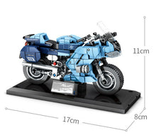 Load image into Gallery viewer, 321PCS Motorcycle Bike FJR 1300A Technic MOC Building Block Brick Model Educational Toy Fully Compatible With Lego
