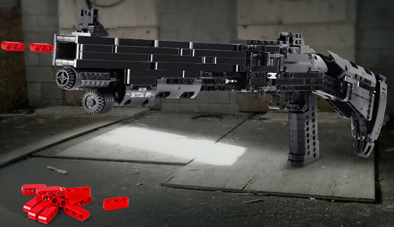 1061PCS Military Benelli M4 Shotgun Gun Building Blocks Bricks Model Educational Toy Fully Compatible With Lego