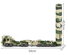 Load image into Gallery viewer, 1354PCS Military DF 31A Intercontinental Ballistic Missile Building Block Brick Fully Compatible With Lego

