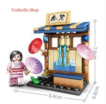Load image into Gallery viewer, 545PCS Mini Japanese City Street Market Shop Educational Toy Building Blocks Bricks Figures Fully Compatible With Lego
