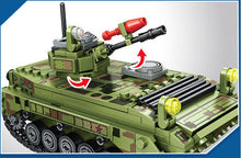 Load image into Gallery viewer, 376PCS Military 86 tracked Infantry fighting vehicle Building Blocks Model Educational Toy Fully Compatible With Lego
