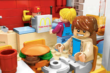 Load image into Gallery viewer, 1729PCS MC Burger Fast Food Restaurant Educational Toy City Building Blocks Bricks Figure Fully Compatible With Lego
