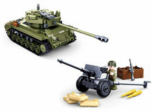 Load image into Gallery viewer, 742PCS Military Pershing M26 E1 Main Tank Building Block Brick Figures Model Educational Toy Fully Compatible With Lego
