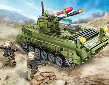 Load image into Gallery viewer, 376PCS Military 86 tracked Infantry fighting vehicle Building Blocks Model Educational Toy Fully Compatible With Lego
